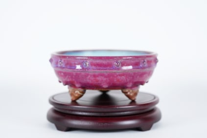 Chinese fine purple washer