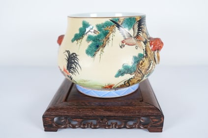 Chinese fine porcelain censer