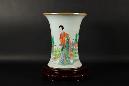 Chinese fine brush pot