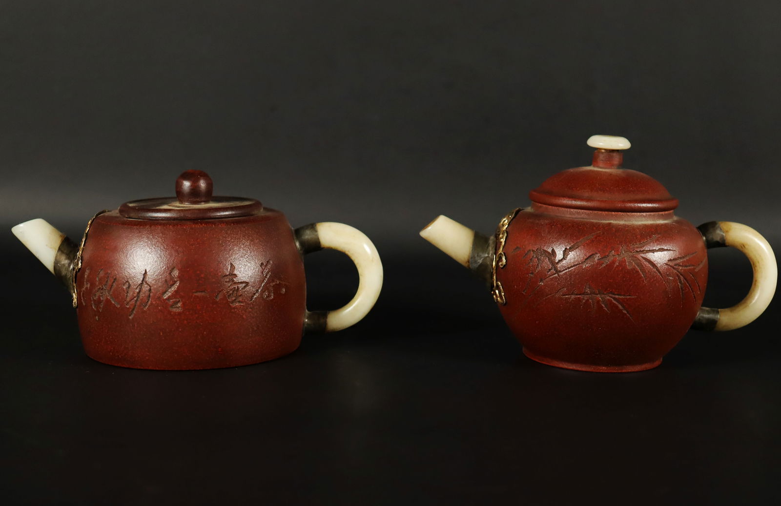 2 Chinese clay teapots (1 of 6)