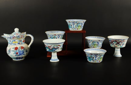 Lots Chinese fancy porcelains