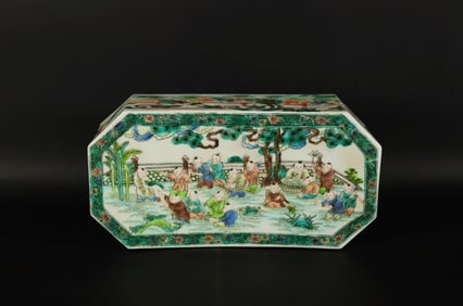 Chinese fine porcelain pillow