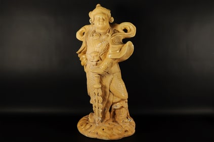 Chinese ceramic statue