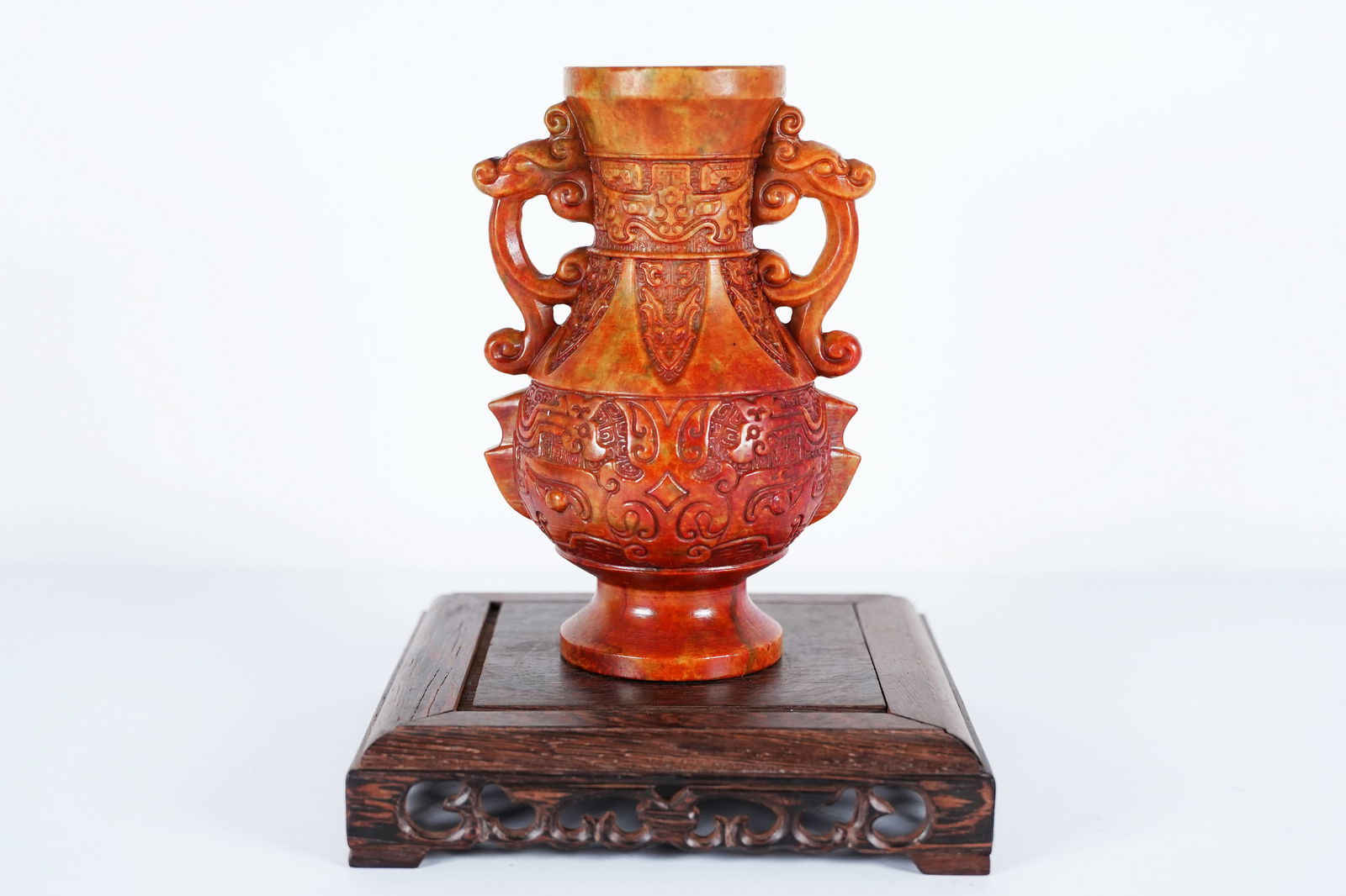 Chinese fine carving: Chinese fine carving. H: 7.4" x W: 4.7."