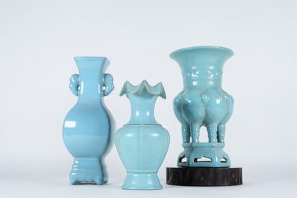 Lots Chinese celadon vase