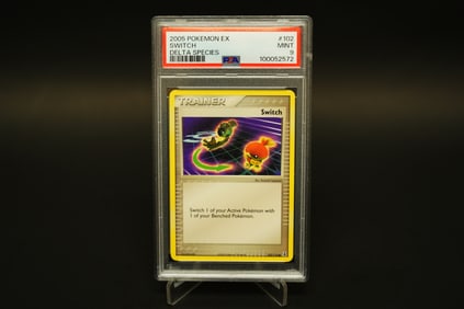 2005 Pokemon EX PSA 9