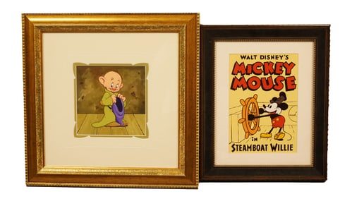 Lots of framed art