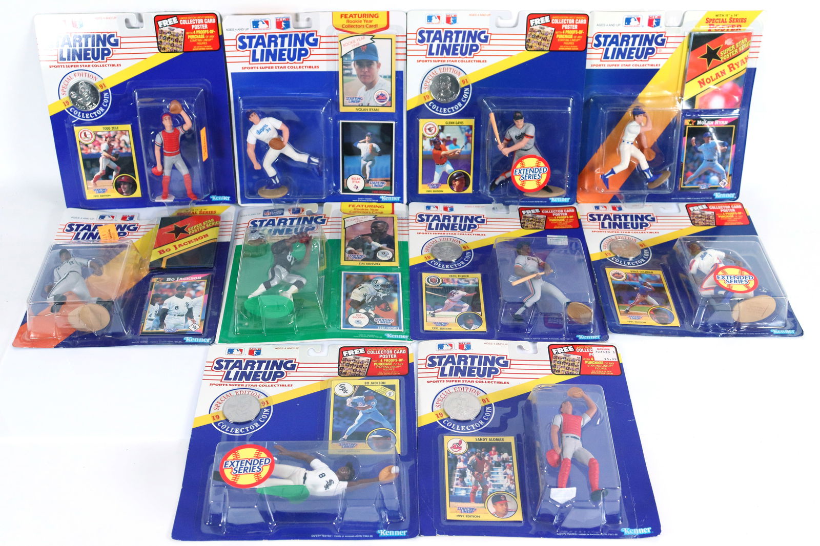 Lots baseball toy figures (1 of 7)