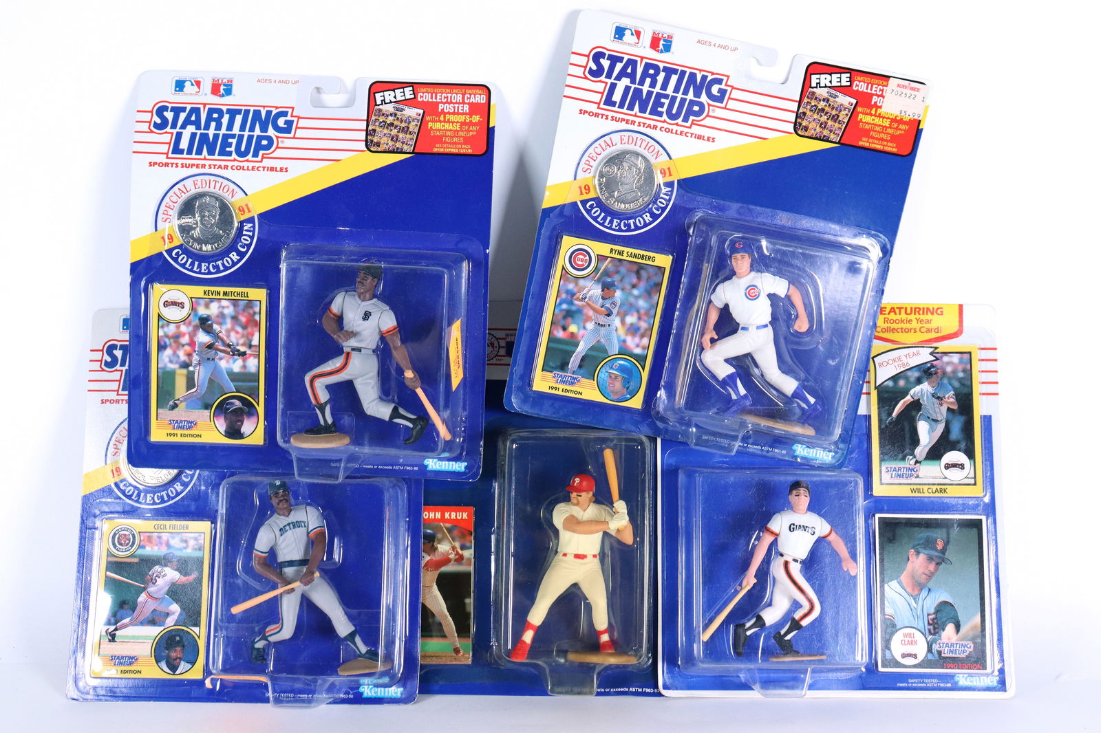 Lots baseball toy figures (1 of 6)
