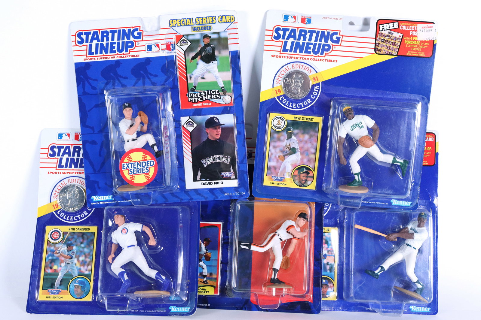 Lots baseball toy figures (1 of 6)