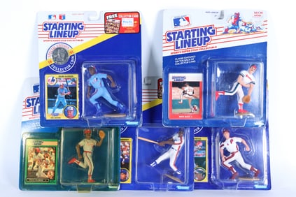 Lots baseball toy figures