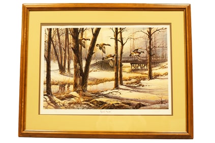 Terry Redlin signed lithograph