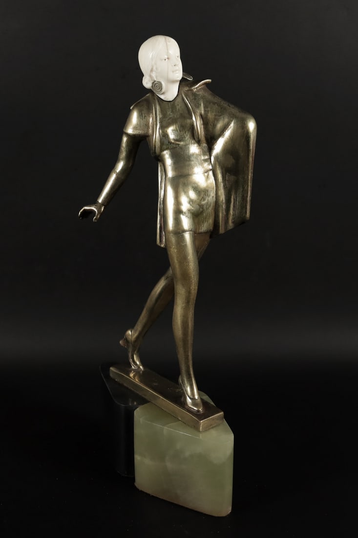 Lorenzl vintage bronze statue (1 of 9)