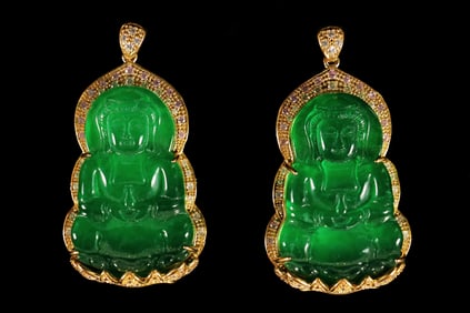 Lots Chinese fine pendants