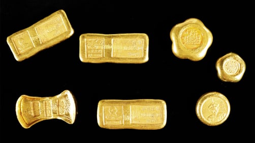 Lots Chinese ingots