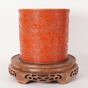 Chinese fine brush pot