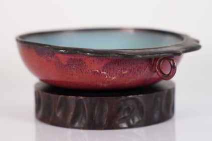 Chinese fine purple washer