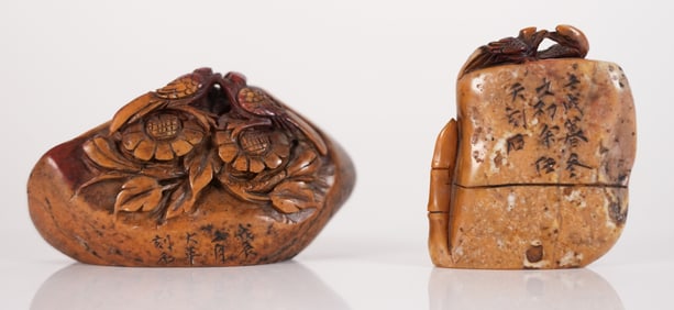 Lots Chinese carved seal