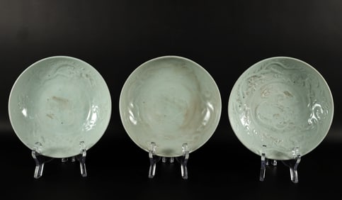 Lots Chinese white bowls