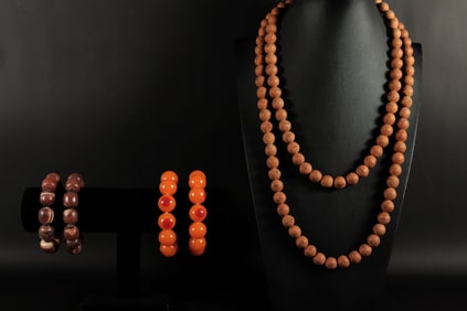 Lots Chinese beads Bodhi