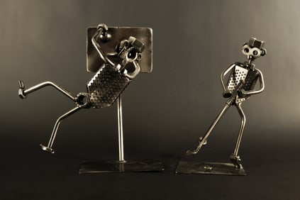 Lots modern figurines