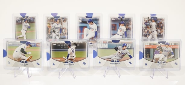 Lots Shohei Ohtani baseball cards