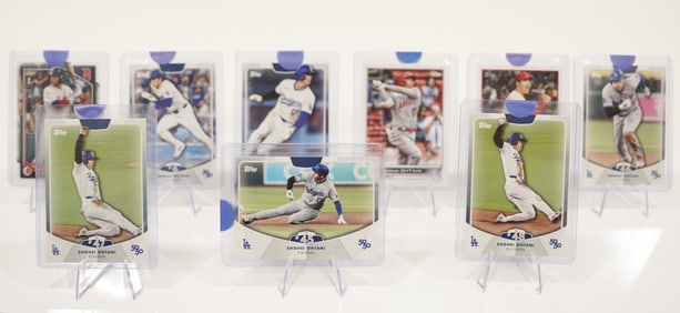 Lots Shohei Ohtani baseball cards
