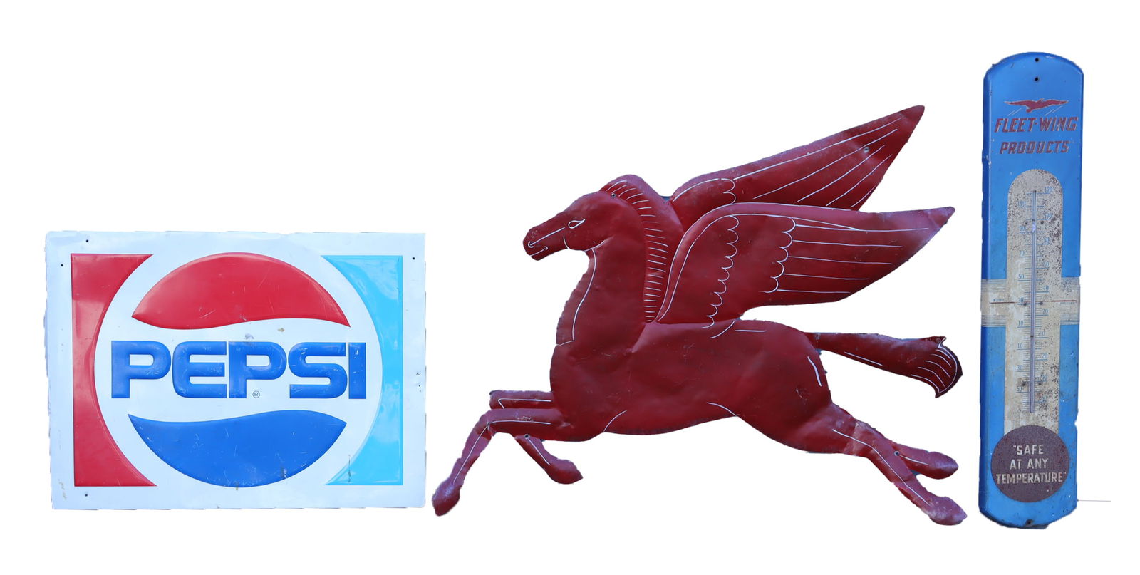 Lots antique metal signs (1 of 7)