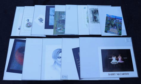 15 pieces signed art