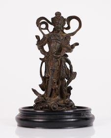 Chinese fine heavy warrior statue