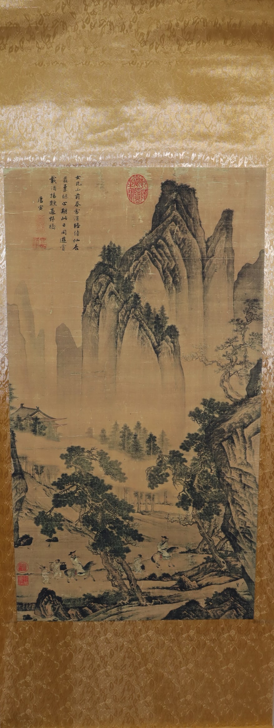 Lots Chinese fine scrolls (1 of 15)
