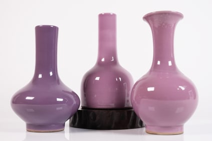 3 Chinese fine vase