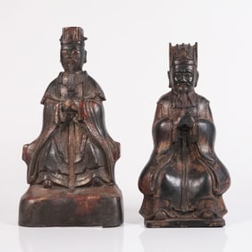 Lots Chinese bronze statues