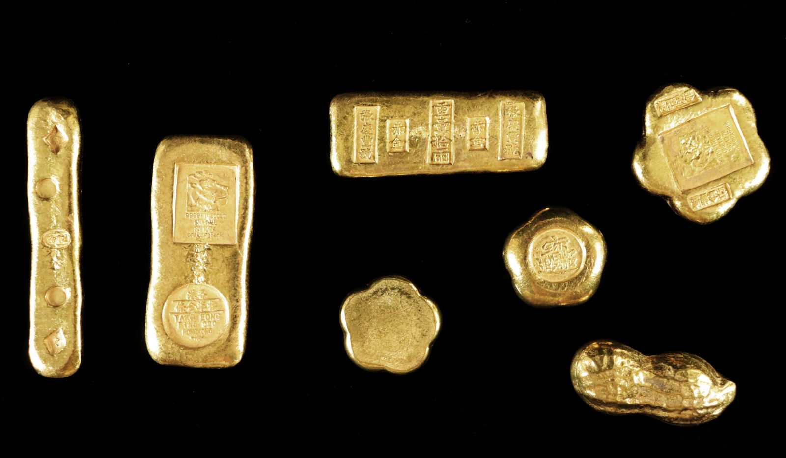 Lots Chinese ingots (1 of 8)