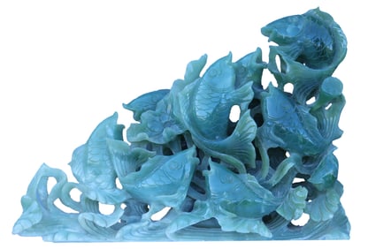 Chinese massive jade fish