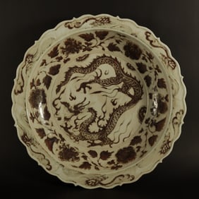 Chinese important charger plate