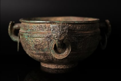 2 Chinese b/w porcelains