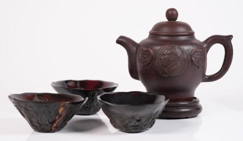 Lots Chinese tea items