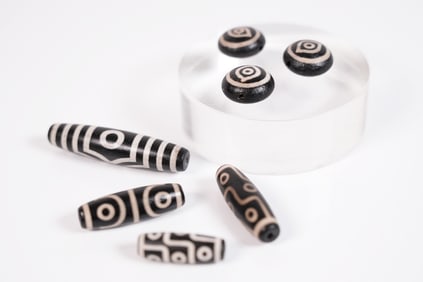 Lots Tibetan dzi bead