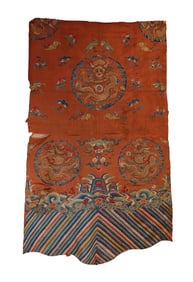 Chinese important dragon garment