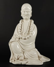 Chinese fine porcelain deity