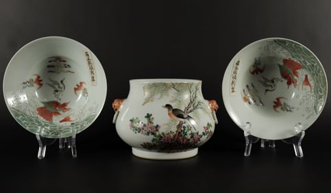 Lots Chinese porcelains