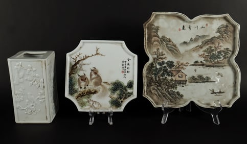 Lots Chinese porcelains