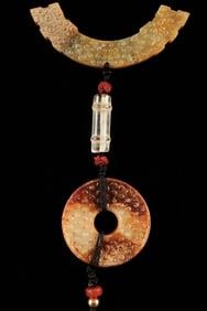 Chinese antique carved jade