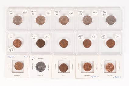 Lots vintage U.S. coins