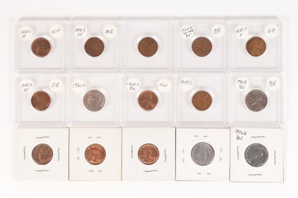 Lots vintage U.S. coins