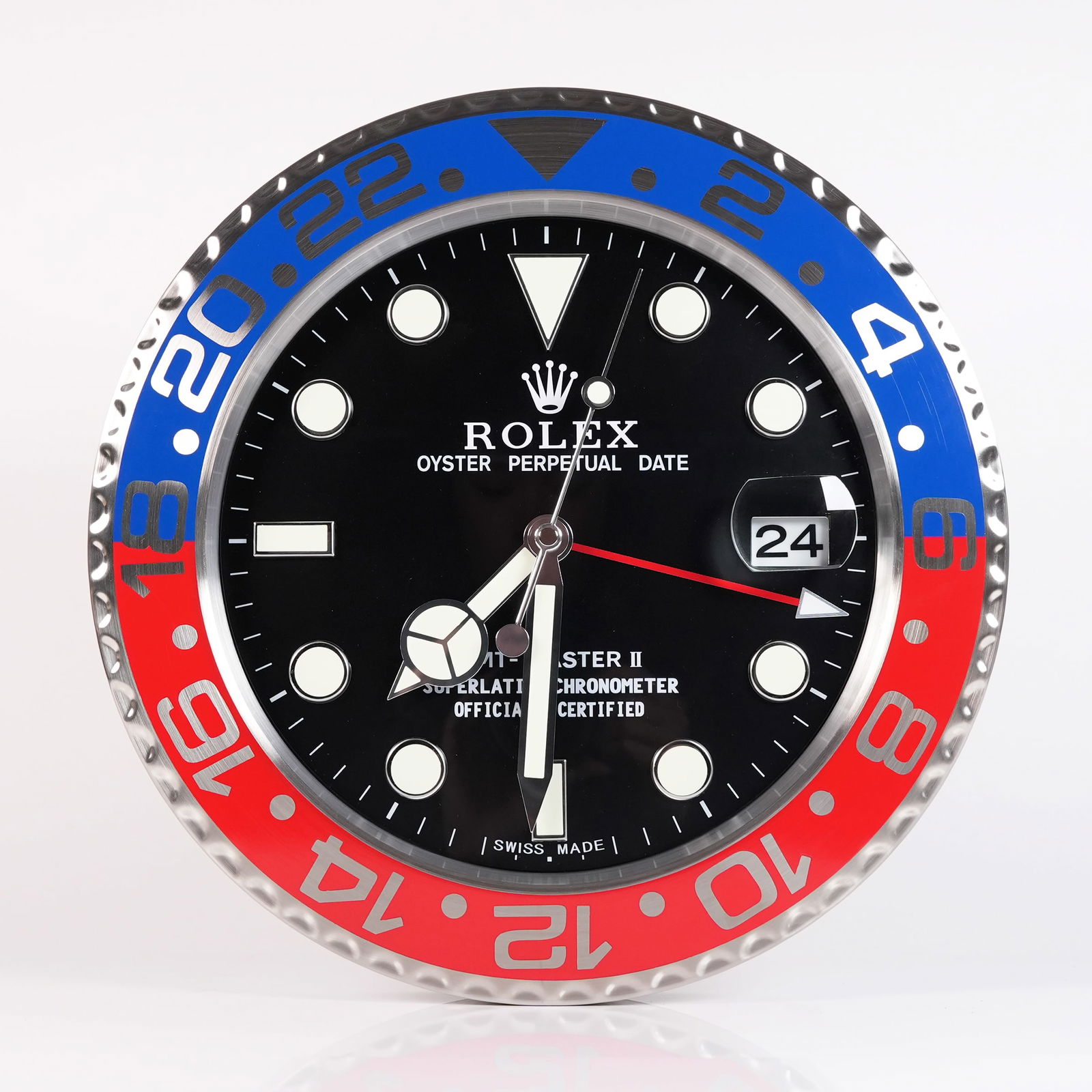 Rolex style GMT Master II wall clock (1 of 8)