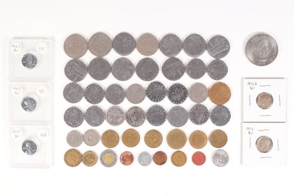 Lots vintage coins