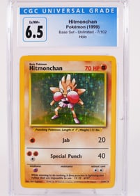1999 Pokemon card CGC 6.5