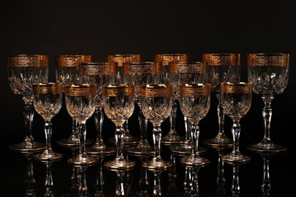 Lots gilted cups